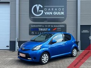 Toyota AYGO 1.0 68PK DynamicBlue 5drs Airco,Stuurb.,Isofix,Led,Aux,Radio/CdSpeler,ElektrischPakket,