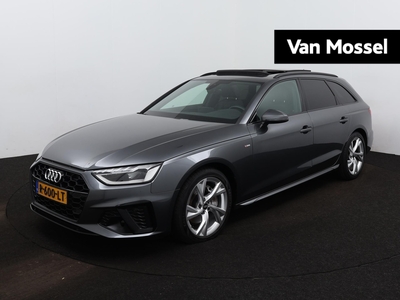 AUDI A4 Avant 40 TFSI S edition 204 PK | AUTOMAAT | PANORAMADAK | STOELVERWARMING | LED VERLICHTINGN | ACHTERUITRIJCAMERA | ELEKTRISCH BEDIENBARE ACHTERKLEP | KEYLESS START |