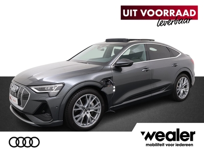 AUDI E-TRON Sportback 55 quattro S edition 95 kWh | Panorama glazen schuif kanteldak | 21