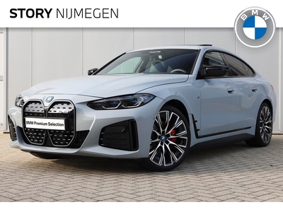 BMW I4 M50 High Executive 84 kWh / Schuif-kanteldak / Adaptief M Onderstel / Laserlight / M Sportstoelen / Harman Kardon / Driving Assistant Professional / Comfort Access