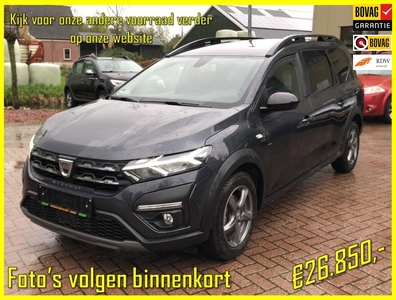 DACIA JOGGER 1.0 TCe Bi-Fuel LPG-G3 Comfort 7-persoons !BTW-auto! - Prijs inclusief 12 maanden BOVAG-garantie en afleveren -