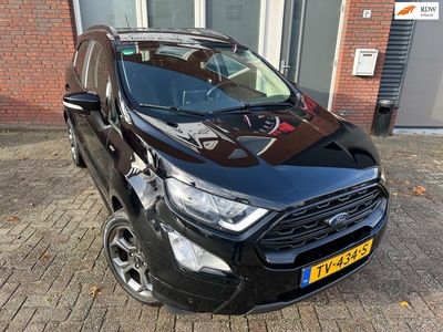 FORD ECOSPORT 1.0 EcoBoost ST-Line Black / Camera / Navi / Leder / PDC / Stoelverwarming