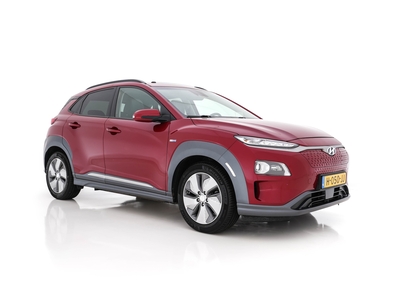 HYUNDAI KONA EV Premium 64 kWh (INCL-BTW) *PANO | VOLLEDER | KEYLESS | FULL-LED | DAB | KRELL-AUDIO | ADAPTIIVE-CRUISE | HUD | CAMERA | BLIND-SPOT | NAVI-FULLMAP | ECC | PDC | COMFORT-SEATS | VIRTUAL-COCKPIT | 17