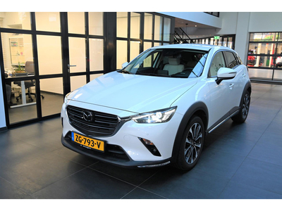 Mazda CX-3 SkyActiv-G 120 6MT GT-M met White/Leather Pack *Trekhaak* *Dealeronderhouden*