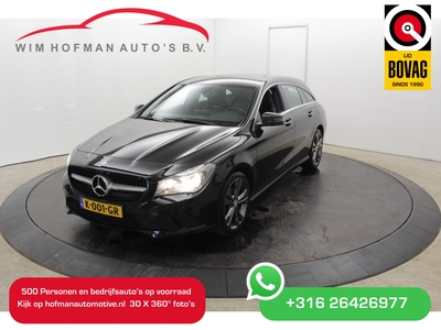 MERCEDES CLA-KLASSE Shooting 180 D Vol Leder Camera Stoelverw zwarte hemel