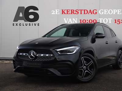 MERCEDES GLA-KLASSE 200 Business Solution AMG Night Pakket Automaat 164PK Panoramadak Widescreen Sfeerverlichting Carbon Memory Stoelen Half Leder Keyless Navigatie Clima Cruise Bluetooth 19 inch Achteruitrijcamera