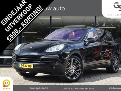 PORSCHE CAYENNE 4.8 S met Pano/Sportchrono/Leder/Xen/Trekhaak