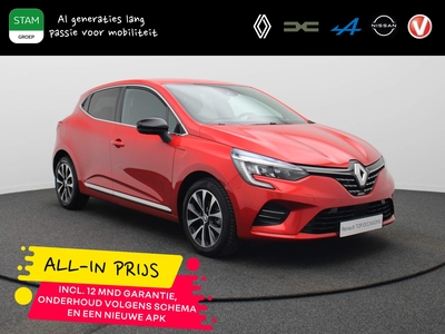 RENAULT CLIO TCe 90pk Techno ALL-IN PRIJS! | Climate control | Navig | Parkeersensoren voor en achter