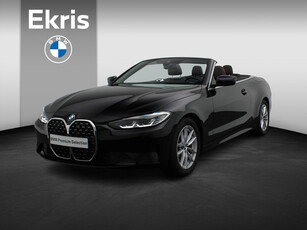 BMW 4 Serie Cabrio 420i High Executive | Stuurwielrand Verwarmd | Parking Assistant | 17''