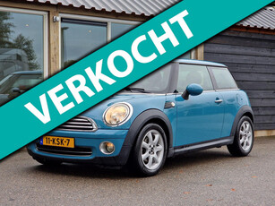 Mini Cooper 1.4 One Pepper (NL-Auto / NAP / Goed onderhouden / Unieke kleur / Trekhaak / Airco / Cruise / Bluetooth / APK 06-25)