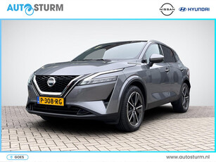 Nissan Qashqai 1.3 MHEV Xtronic Tekna Design Pack | Trekhaak Afneembaar | Panoramadak | Navigatie | 360° Camera | Head-Up Display | Adapt. Cruise Control | Rijklaarprijs!