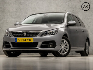 Peugeot 308 SW 1.2 PureTech Premium Sport Automaat (PANORAMADAK, APPLE CARPLAY, GROOT NAVI, STOELVERWARMING, LEDEREN SPORTSTOELEN, CAMERA, GETINT GLAS, CRUISE, NIEUWSTAAT)