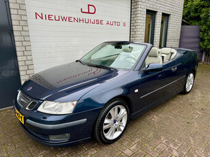 Saab 9-3 Cabrio 1.8t Vector, leder, navi, xenon, 2e eig, NAP/Carpass!