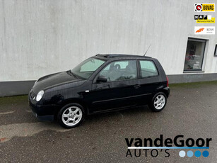 Volkswagen Lupo 1.4, '01, lm velgen, vouwdak en een nieuwe apk keuring bij aflevering !