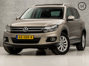 Volkswagen Tiguan 1.4 TSI Sport&Style (PANORAMADAK, NAP, NAVIGATIE, BLUETOOTH, GETINT GLAS, CRUISE, CLIMATE, ELEK PAKKET, ARMSTEUN, SPORTSTOELEN, LM VELGEN, PARKEERSENSOREN, NIEUWE APK, NIEUWSTAAT)