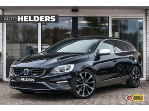 Volvo V60 T4 R-Design 180PK Leder Trekhaak Bi-xenon 19'