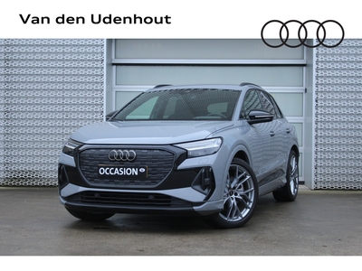 AUDI Q4 e-tron 40 S Edition 204Pk 77 kWh Demonstratievoertuig / Privacyglas / Optiek pakket zwart / 21''LMV