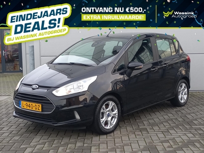 FORD B-MAX 1.0T 100pk STYLE, AIRCO/BT/LM + VOORRUITVERWARMING