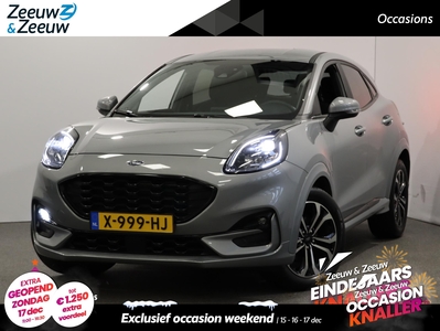 FORD PUMA 1.0 EcoBoost Hybrid ST-Line | Mild Hybrid | 125 PK | Digitaal Dashboard | Solar Silver | Winter Pack | Cruise Control