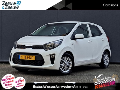 KIA PICANTO 1.0 DPi DynamicLine Airco | Bluetooth | Camera | Cruise control | Lichtmetalen velgen | Fabrieksgarantie t/m 11-03-2030