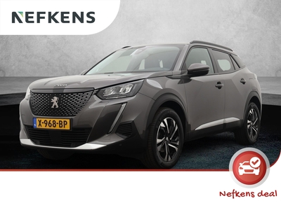 PEUGEOT 2008 SUV Allure Pack 130pk | Navigatie via Apple Carplay / Android Auto | Achteruitrijcamera | 3D Cockpit | Climate Control | Adaptieve Cruise Control | Parkeersensoren v+a | Stoelverwarming | Bluetooth | DAB+ radio | Donker getint glas | 17