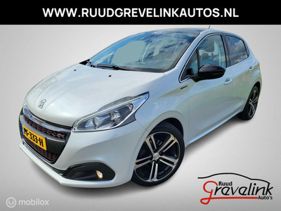 Peugeot 208 5Drs 1.2PT 110PK GT-LINE Navi Panodak 17'Velgen Parkeersensoren DonkerGlas