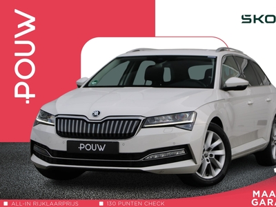 SKODA SUPERB Combi 1.4 TSI 218pk DSG iV Business Edition Trekhaak | Stoelverwarming | Navigatie