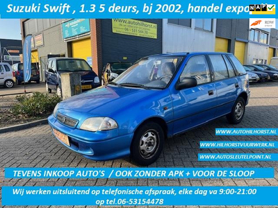 Suzuki Swift 1.3-16V Summum , handel export auto cross, wij werken uitsluitend op telefonische afspraak!