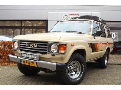 Toyota Land Cruiser FJ60 4.2 Benzine 6 Cilinder | Custom inrichting | Reisauto | Roofrack | Uniek!