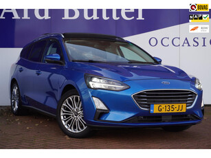 Ford Focus Wagon 1.5 EcoBoost 150PK Titanium Business+pano-dak+Navigatie+17'lmv = SUPER AANBIEDING !!=OKT-2019