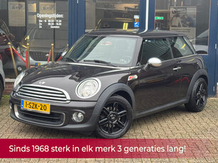 Mini Mini 1.6 One Holland Street 98PK! NL AUTO KMST NAP! 2e eigenaar! DEALER OH! Navi l Cruise l Airco l Zwarte hemel!