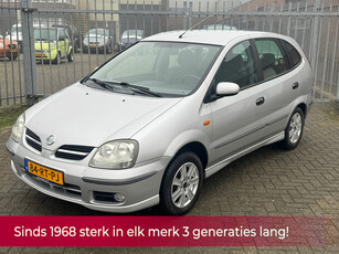 Nissan Almera Tino 1.8 Acenta HOGE INSTAP! NL AUTO NAP UNIEK 81370NAP! Camera l Airco l TREKHAAK l MTF-stuur Zeer mooi l Dealer OH