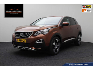 Peugeot 3008 1.2 PureTech Allure 2018 | Goed Onderhouden | Cruise Control | Airco | Carplay | Stuurwiel Bediening | Boekjes | 2 Sleutels | Elektrische Ramen | Onderhoudshistorie