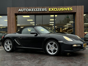 Porsche Boxster 2.7 Leer Navi Cruise Clima Spoiler BOSE Stoelverw. 18''LM