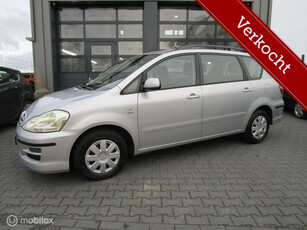 Toyota Avensis Verso 2.0i Linea Luna 7p. 184dkm VERKOCHT!