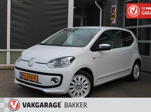 Volkswagen Up 1.0 HIGH ! WHITE AIRCO CRUISE PDC NAVI