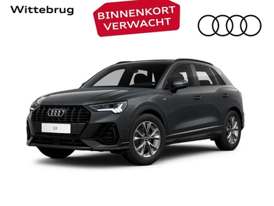 AUDI Q3 35 TFSI 150pk s-tronic S edition | Panoramadak | Optiek zwart | Stoelverwarming | Audi sound