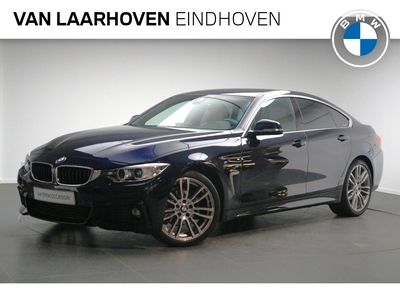 BMW 4-SERIE Gran Coupé 420i High Executive M Sport Automaat / Sportstoelen / Harman Kardon / Navigatie Professional / M Sportonderstel / Stoelverwarming / PDC voor + achter