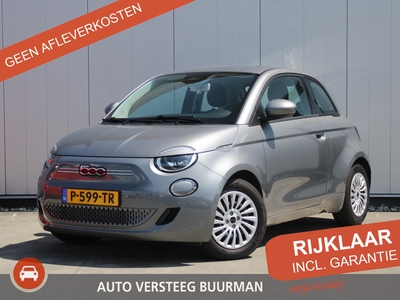 FIAT 500 Action 24 kWh € 14.950,- na subsidie Bluetooth, Keyless Start, Airco, Rijstrookcorrectie .