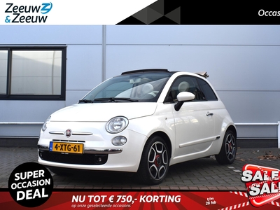 FIAT 500 C 0.9 TwinAir Turbo Cult | Automaat | Climate Control | Parkeersensoren | Bluetooth | 12 Maanden Bovag Garantie