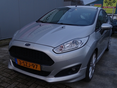 FORD FIESTA 1.0 EcoBoost Sport, NAP, Cruise, Leder, Camera,126PK Compleet!!