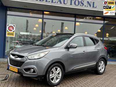 HYUNDAI IX35 1.6i GDI Style Elek.Panorama Half Leer Navi Clima Camera Cruise Trekhaak NAP NL-Auto Dealeronderhouden!