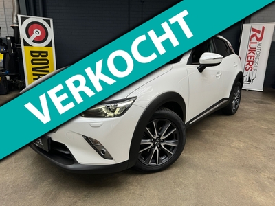 MAZDA CX-3 2.0 SkyActiv-G 120 GT-M Automaat,Camera Achter,ACC,Blis,Navigatie,Climate Control,Stuur-Stoel verwarming,Bluetooth