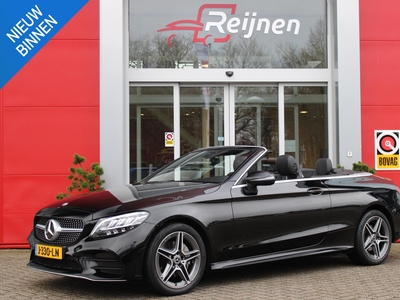 MERCEDES C-KLASSE Cabrio 180 157PK AUTOMAAT ADVANTAGE PACK AMG | NAVIGATIE | STOEL VERWARMING | LICHTMETALEN VELGEN 18