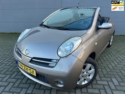 NISSAN MICRA C+C 1.4 Spicy*Climat-Airco*Velgen*APK*NAP*Elkt-ramen*Centrale vergrendeling afstandsbediening