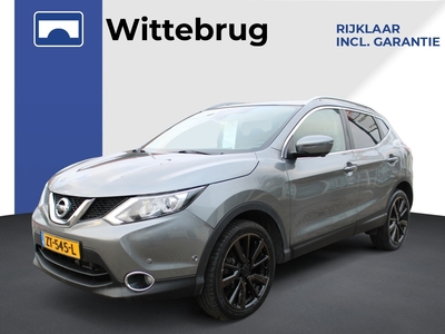 NISSAN QASHQAI 1.2 116pk Tekna Lederen bekleding / Panorama dak / LM velgen / Trekhaak