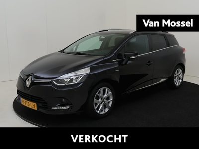 RENAULT CLIO Estate 0.9 TCe 90 PK Limited Navigatie / Apple Carplay & Android Auto / Parkeersensoren Achter / Cruise Control