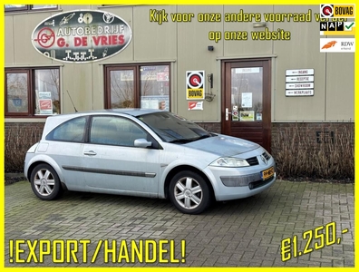 RENAULT MEGANE 1.6-16V Expression Luxe - Export / Handel -