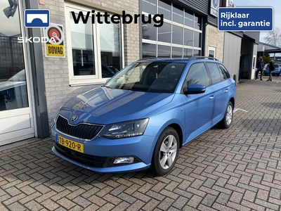 SKODA FABIA Combi 1.0 TSI Clever / TREKHAAK/ PARK. SENSOREN/ CRUISE/ STOEL VERWARM./ BLUETOOTH/ NAVI/ CLIMA/ DAB/ 15