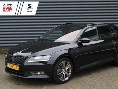 SKODA SUPERB Combi 1.4 TSI ACT Sportline Leer/Alcantara Panoramadak Led Adaptive-Cruise